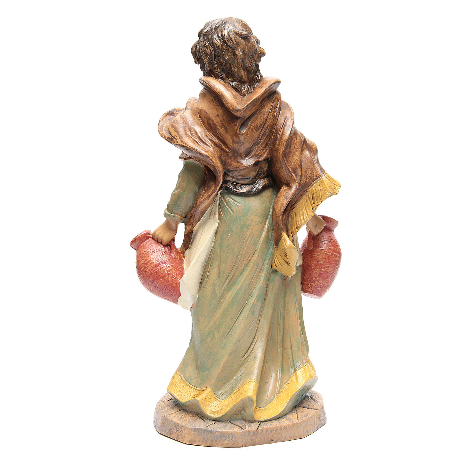 Nativity scene statue woman with jugs 45 cm | online sales on HOLYART.com