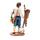 Pescador para presépio Moranduzzo com figuras de altura média 10 cm estilo popular s2