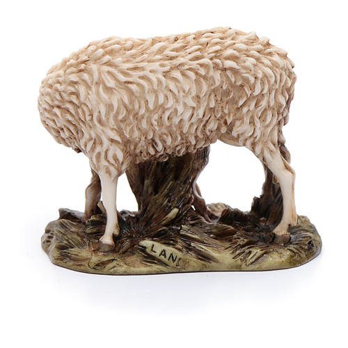 Schaf und Lämmchen aus Kunstharz für 15 cm Krippe von Moranduzzo 3
