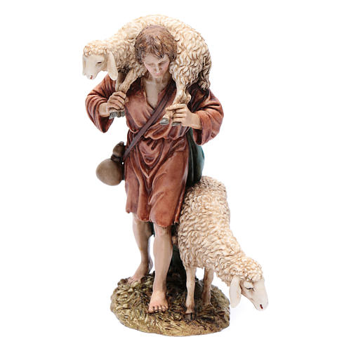Good shepherd 20cm, Moranduzzo Nativity Scene figurine | online sales ...