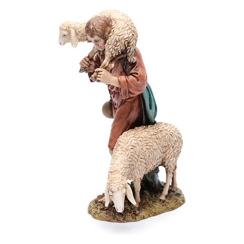 Good shepherd 20cm, Moranduzzo Nativity Scene figurine 2