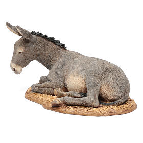 Esel aus Kunstharz für 30 cm Krippe von Moranduzzo