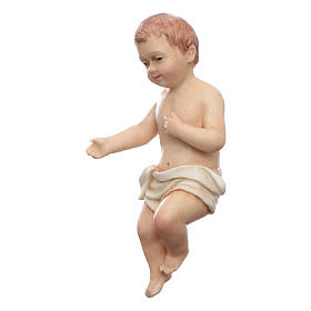 Baby Jesus statue in resin Moranduzzo 20 cm