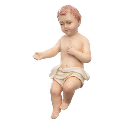 Baby Jesus statue in resin Moranduzzo 20 cm 1