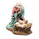 Virgin Mary and Baby Jesus in cradle statues 20 cm Moranduzzo s4