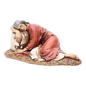 sleeping man statue in resin 20 cm Moranduzzo