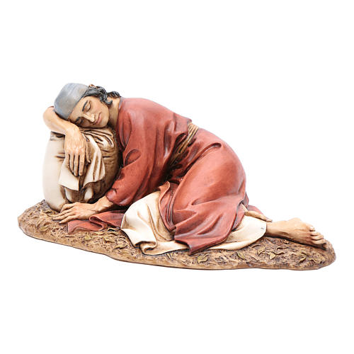 sleeping man statue in resin 20 cm Moranduzzo 2