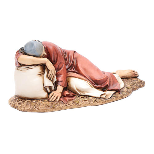 sleeping man statue in resin 20 cm Moranduzzo 4
