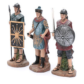 Römische Soldaten, Set 3-teilig, Resin, für 20 cm Krippe
