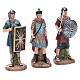 Römische Soldaten, Set 3-teilig, Resin, für 20 cm Krippe s3