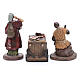 Nativity scene characters shoemakers with counter resin 20 cm set of 3 pieces s4