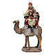 Heilige Könige mit Kamel 30cm Harz s2