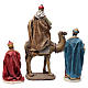 Heilige Könige mit Kamel 30cm Harz s4