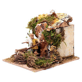 Presepe Moranduzzo: Boscaiolo 10 cm in Movimento Moranduzzo