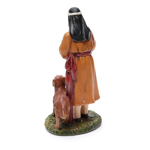 Nativity scene shepherd with dog 12 cm Martino Landi 2