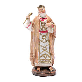 Rei Herodes para presépio resina 10 cm Linha barata Landi