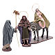 Nativity scene statues Mary and Joseph looking for lodging 18 cm s3