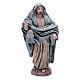 Nativity scene statues Mary and Joseph looking for lodging 18 cm s7