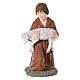 Nativity scene statue shepherd kneeling Martino Landi 120 cm s1