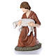 Nativity scene statue shepherd kneeling Martino Landi 120 cm s2