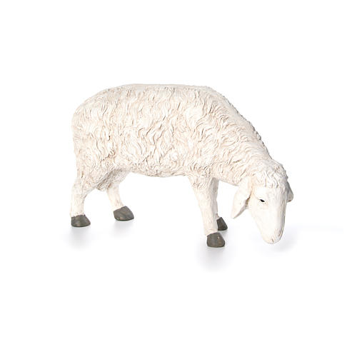 Figura oveja pastando Martino Landi para belén 120 cm 2