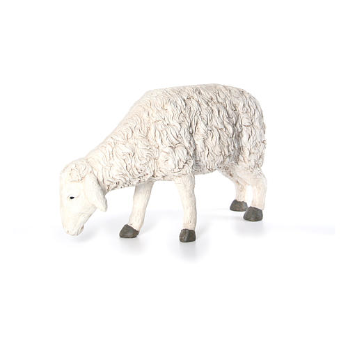 Santon mouton qui mange Martino Landi pour crèche 120 cm 3