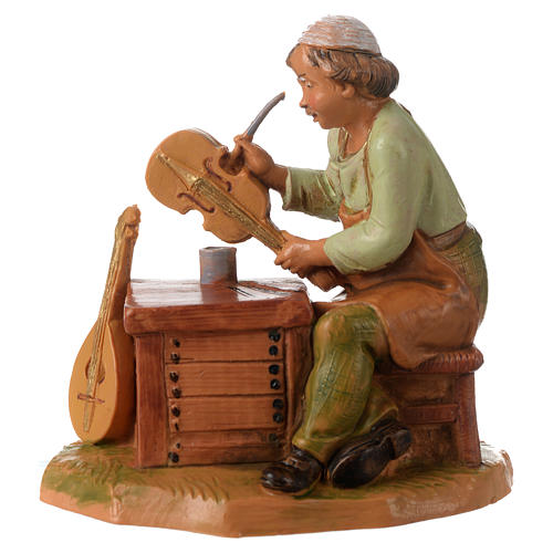 Musikinstrumentenbauer für 12 cm Fontanini Krippe 1