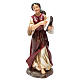 Statue suonatori 3 pz resina per presepe 20 cm s2