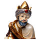 Heiliger König kniend geeignet für 55 cm Krippe aus Kunstharz gefertigt s2