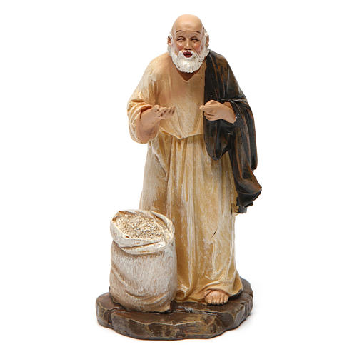 Mehlverkäufer für 13 cm Krippe 2 Figuren 6