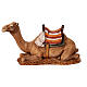 Camelo com sela resina 23x9,5x15 cm para Presépio Moranduzzo com figuras de altura média 20 cm s1
