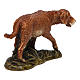 Cão em pé 6,5 cm resina para presépio Moranduzzo com figuras de altura média 20 cm s3