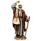 Wonderstruck man with stick in resin Moranduzzo Nativity Scene 20 cm s1