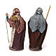 Terracotta figurines man with basket and shepherd with crook 14 cm s4
