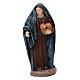 Woman with child and woman with bread in terracotta for Nativity Scene 14 cm s4