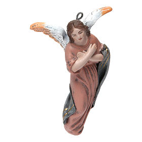 Annunciazione ai pastori presepe 14 cm terracotta