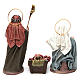 Terracotta Nativity Scene with sitting Mary 6 figurines,14 cm s7
