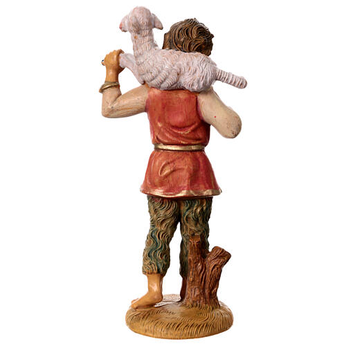 Mann mit Schaf für 12 cm Krippe 4