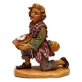 Uomo mendicante per presepe 12 cm 