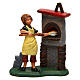 Man and oven for Nativity Scene 10 cm s1