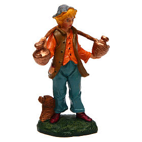 Uomo che porta acqua 12 cm presepe