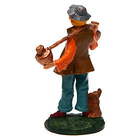Uomo che porta acqua 12 cm presepe