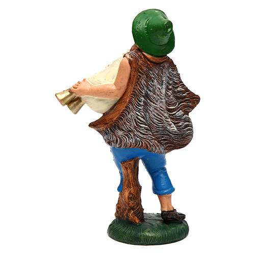 Man Playing the Bagpipe 12 cm nativity 2