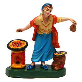 Woman with Chestnuts 10 cm nativity