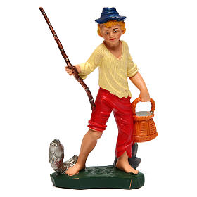 Pescatore per presepe di 12 cm