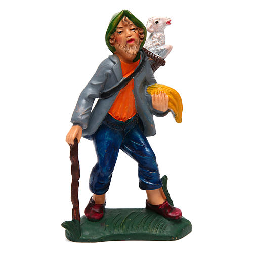 Man with sheep for Nativity Scene 12 cm 1