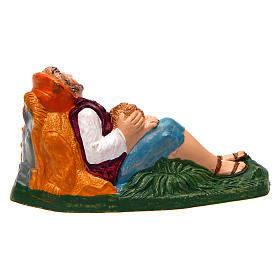 Uomo che dorme 10 cm presepe