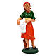 Woman with laundry for 12 cm Nativity Scene s1