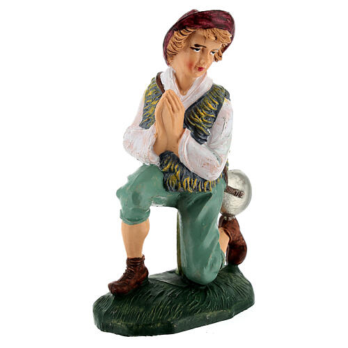 Mężczyzna modlący się figurka do szopki 12 cm 2