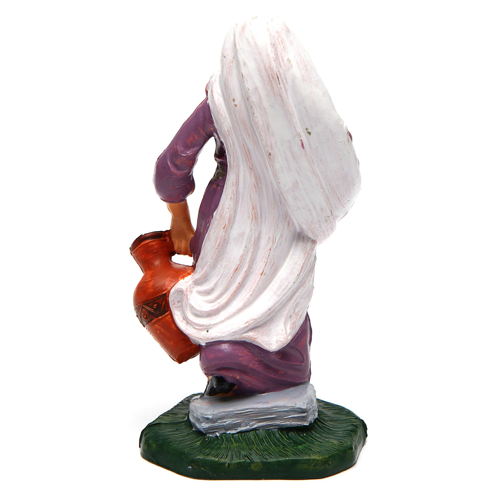 Holyart - Pastore Con Anfore Per Presepe, 12 Cm, Fontanini, In PVC, Collezione Natalizia